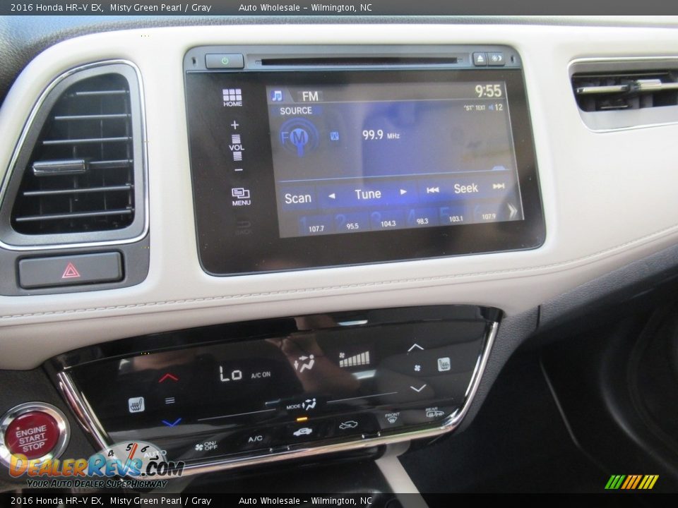 2016 Honda HR-V EX Misty Green Pearl / Gray Photo #18