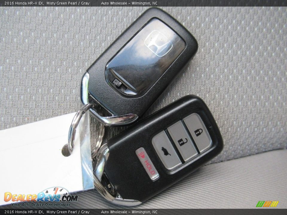 2016 Honda HR-V EX Misty Green Pearl / Gray Photo #20