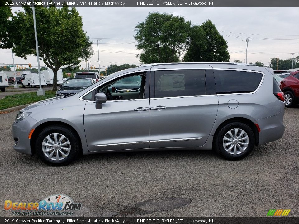 2019 Chrysler Pacifica Touring L Billet Silver Metallic / Black/Alloy Photo #3