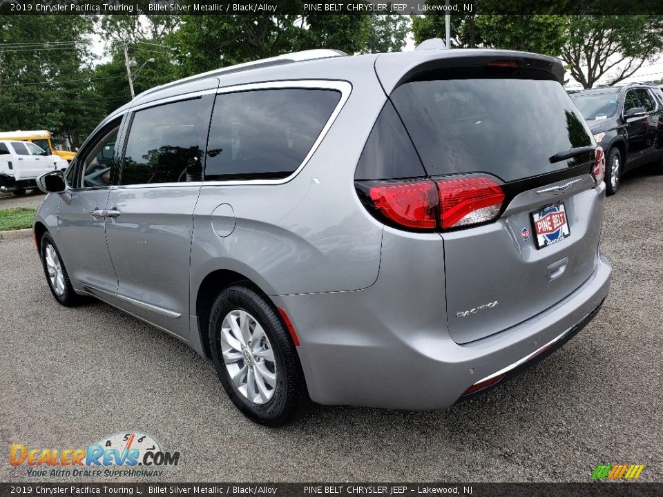 2019 Chrysler Pacifica Touring L Billet Silver Metallic / Black/Alloy Photo #4