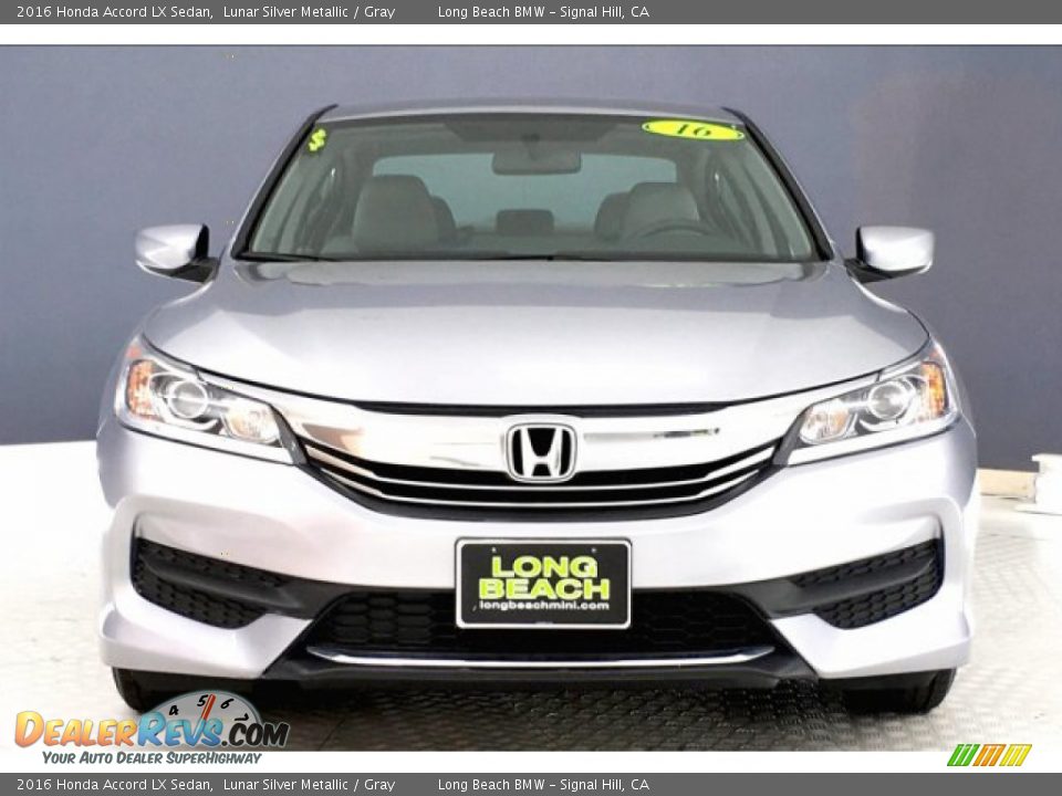 2016 Honda Accord LX Sedan Lunar Silver Metallic / Gray Photo #2