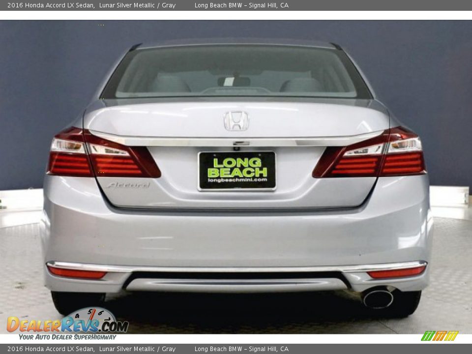 2016 Honda Accord LX Sedan Lunar Silver Metallic / Gray Photo #3