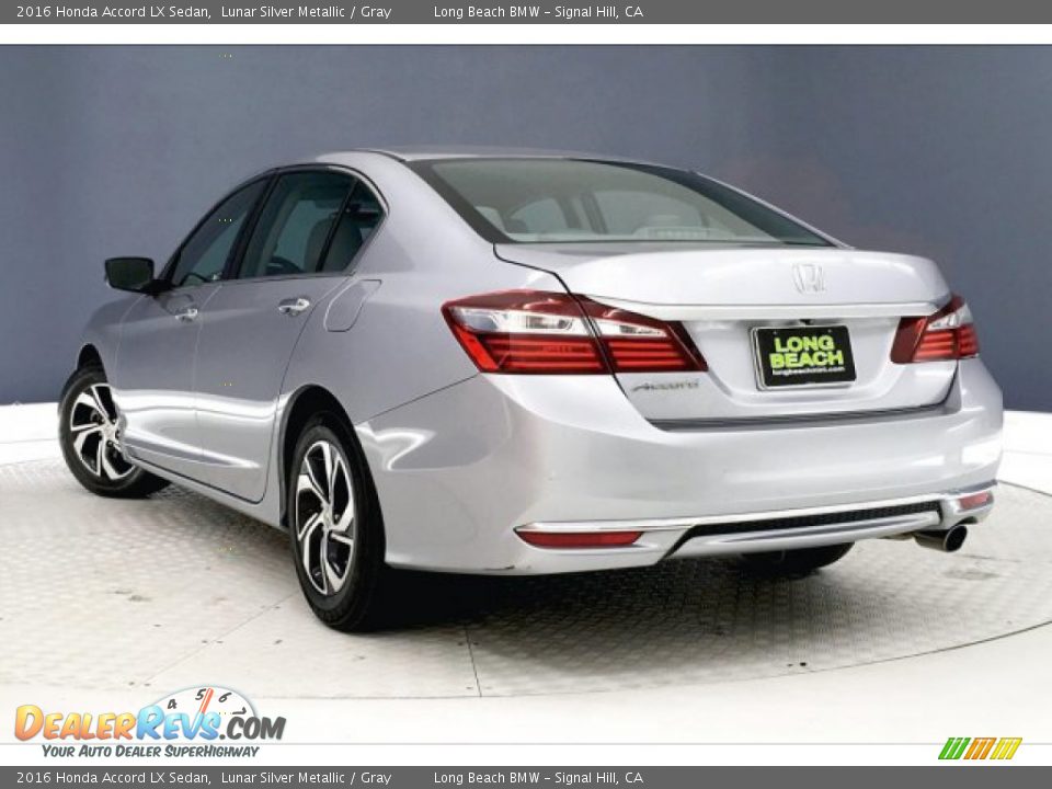 2016 Honda Accord LX Sedan Lunar Silver Metallic / Gray Photo #10