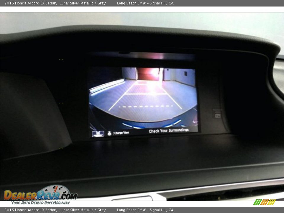 2016 Honda Accord LX Sedan Lunar Silver Metallic / Gray Photo #13