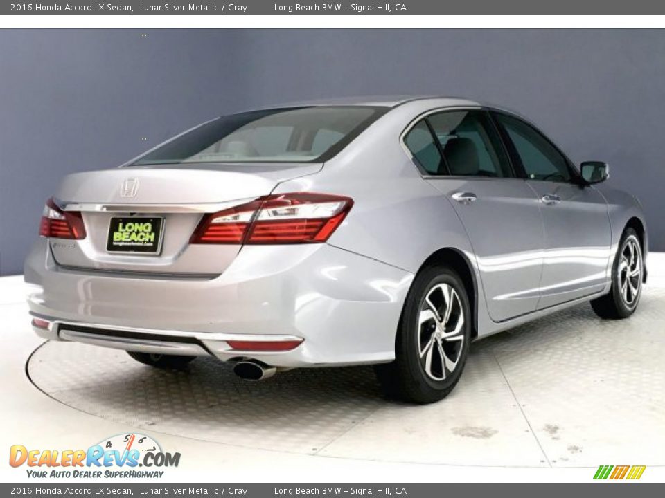 2016 Honda Accord LX Sedan Lunar Silver Metallic / Gray Photo #29