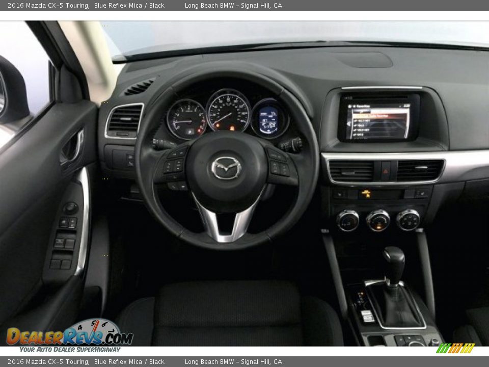 2016 Mazda CX-5 Touring Blue Reflex Mica / Black Photo #4