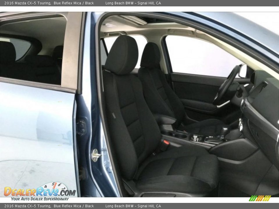 2016 Mazda CX-5 Touring Blue Reflex Mica / Black Photo #6