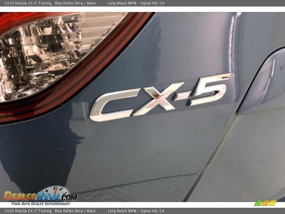 2016 Mazda CX-5 Touring Blue Reflex Mica / Black Photo #7