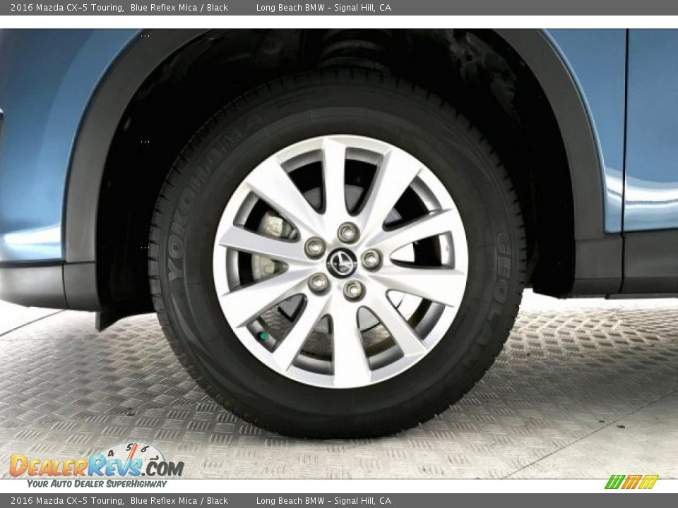 2016 Mazda CX-5 Touring Blue Reflex Mica / Black Photo #8