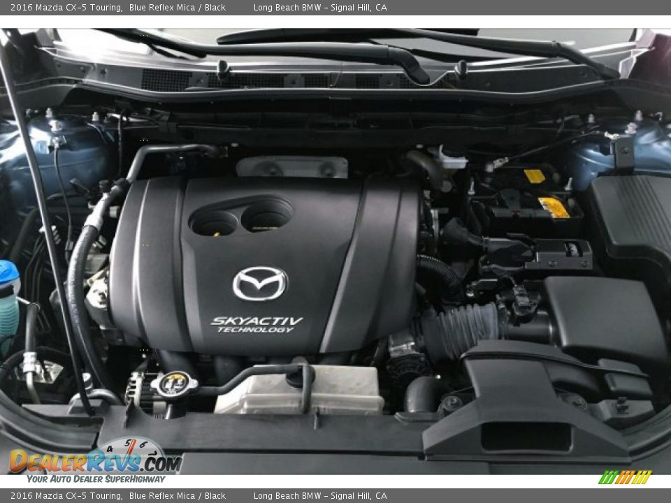 2016 Mazda CX-5 Touring Blue Reflex Mica / Black Photo #9