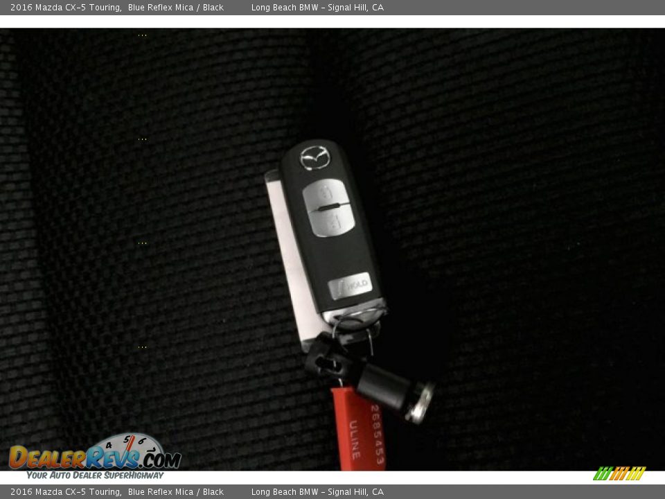 2016 Mazda CX-5 Touring Blue Reflex Mica / Black Photo #11