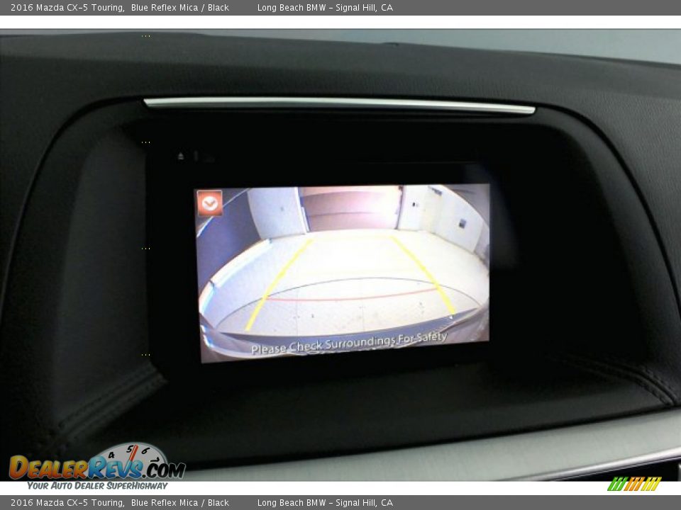 2016 Mazda CX-5 Touring Blue Reflex Mica / Black Photo #13