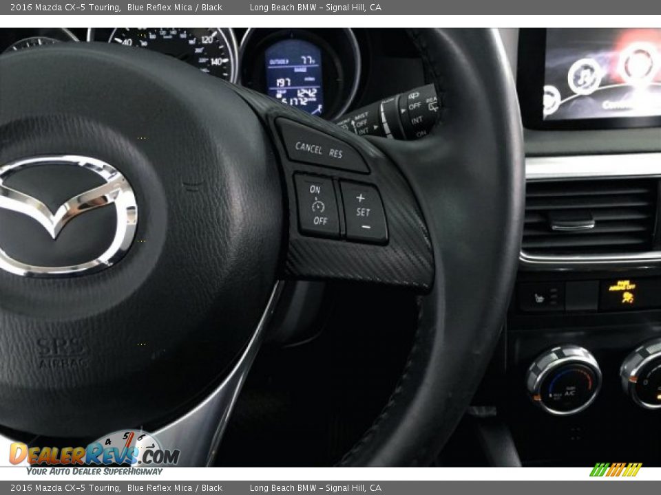 2016 Mazda CX-5 Touring Blue Reflex Mica / Black Photo #15