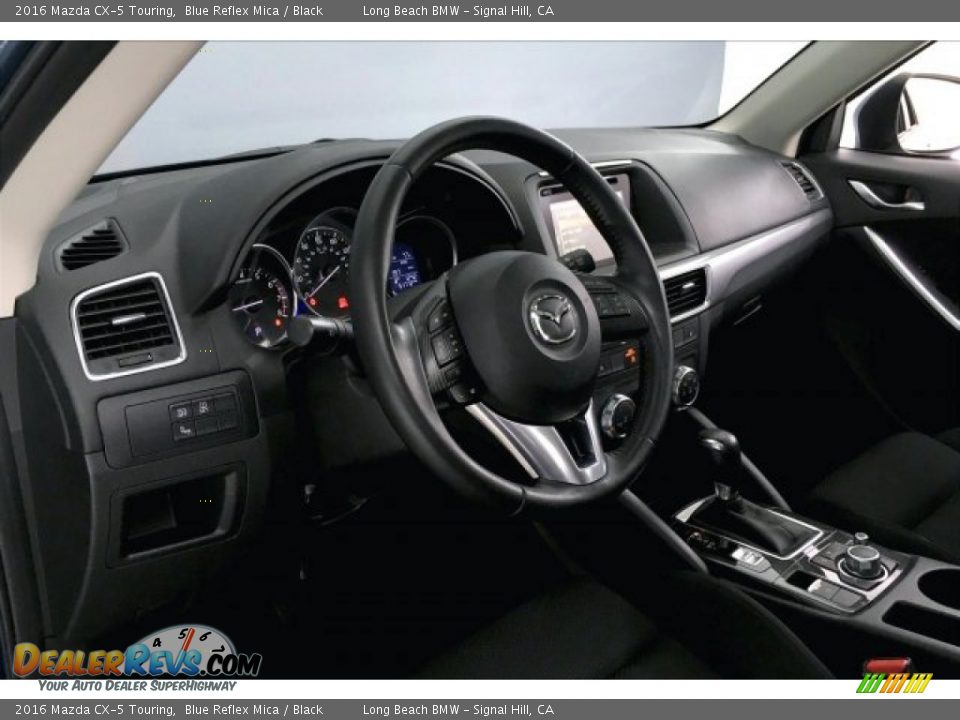 2016 Mazda CX-5 Touring Blue Reflex Mica / Black Photo #17