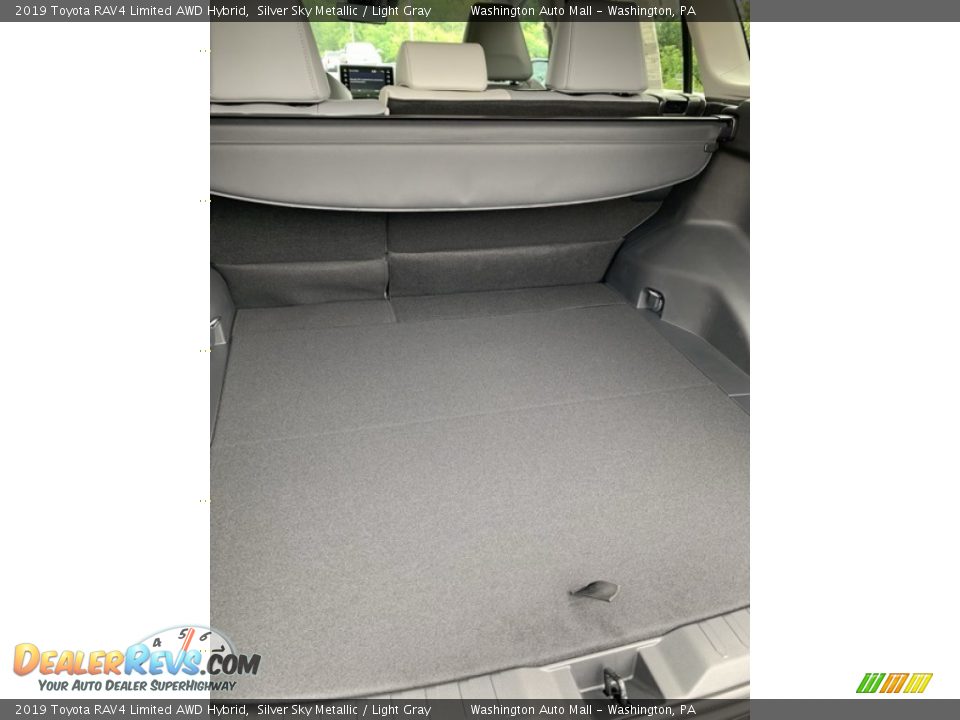 2019 Toyota RAV4 Limited AWD Hybrid Silver Sky Metallic / Light Gray Photo #23