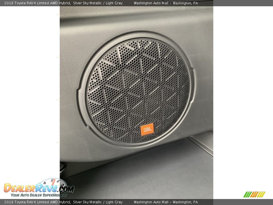 2019 Toyota RAV4 Limited AWD Hybrid Silver Sky Metallic / Light Gray Photo #24