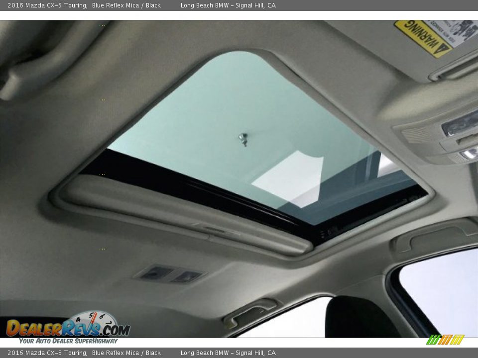 2016 Mazda CX-5 Touring Blue Reflex Mica / Black Photo #25