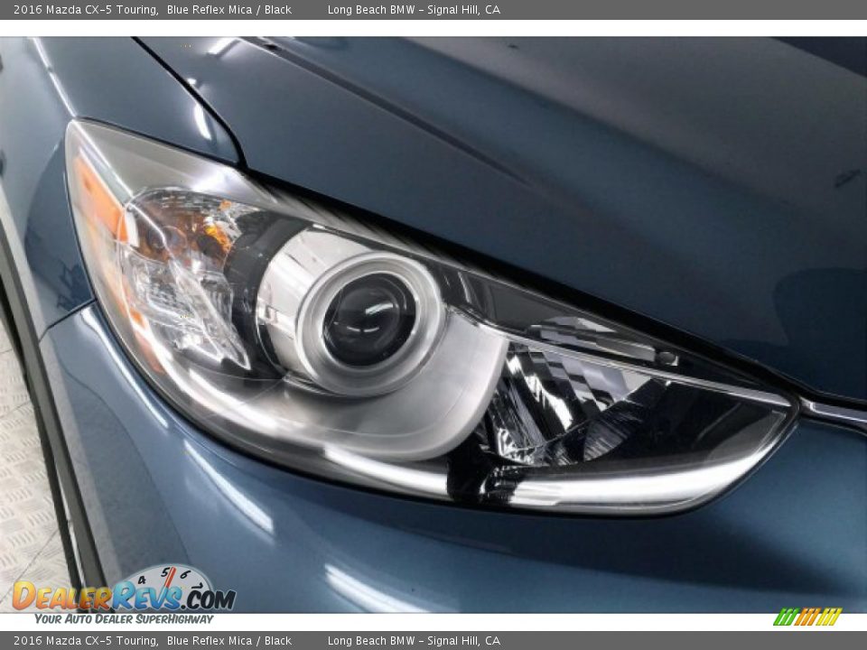 2016 Mazda CX-5 Touring Blue Reflex Mica / Black Photo #28