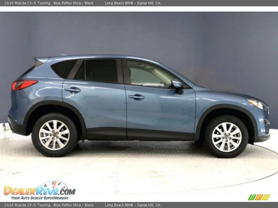 2016 Mazda CX-5 Touring Blue Reflex Mica / Black Photo #31