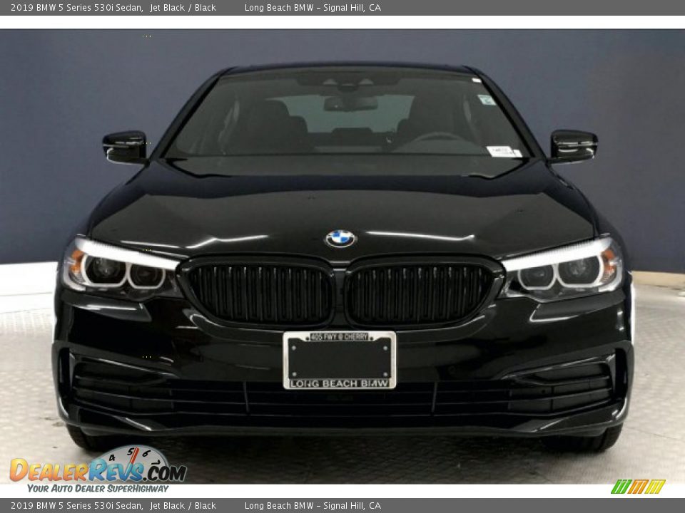 2019 BMW 5 Series 530i Sedan Jet Black / Black Photo #2