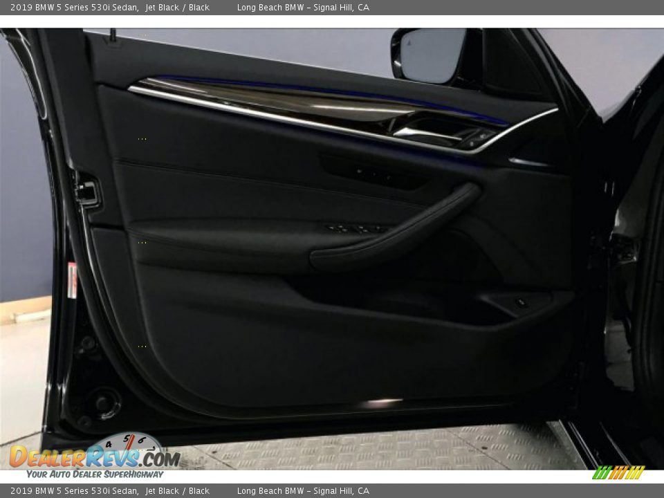 2019 BMW 5 Series 530i Sedan Jet Black / Black Photo #21
