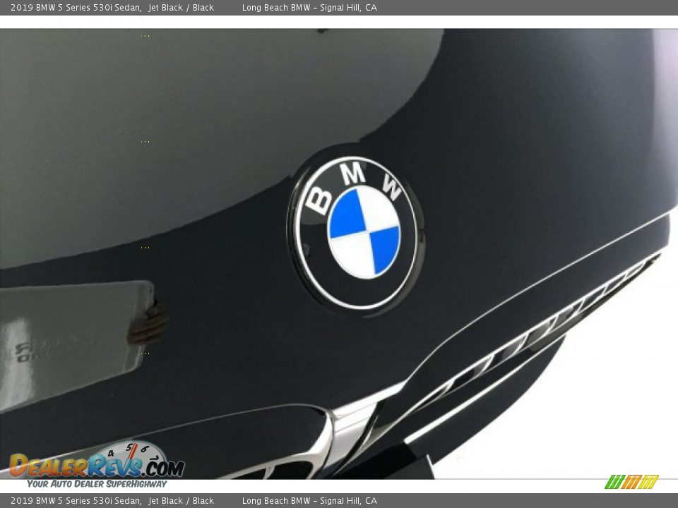 2019 BMW 5 Series 530i Sedan Jet Black / Black Photo #29