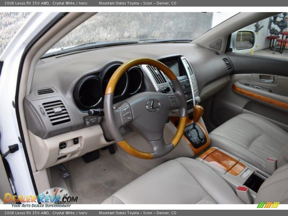 Front Seat of 2008 Lexus RX 350 AWD Photo #10