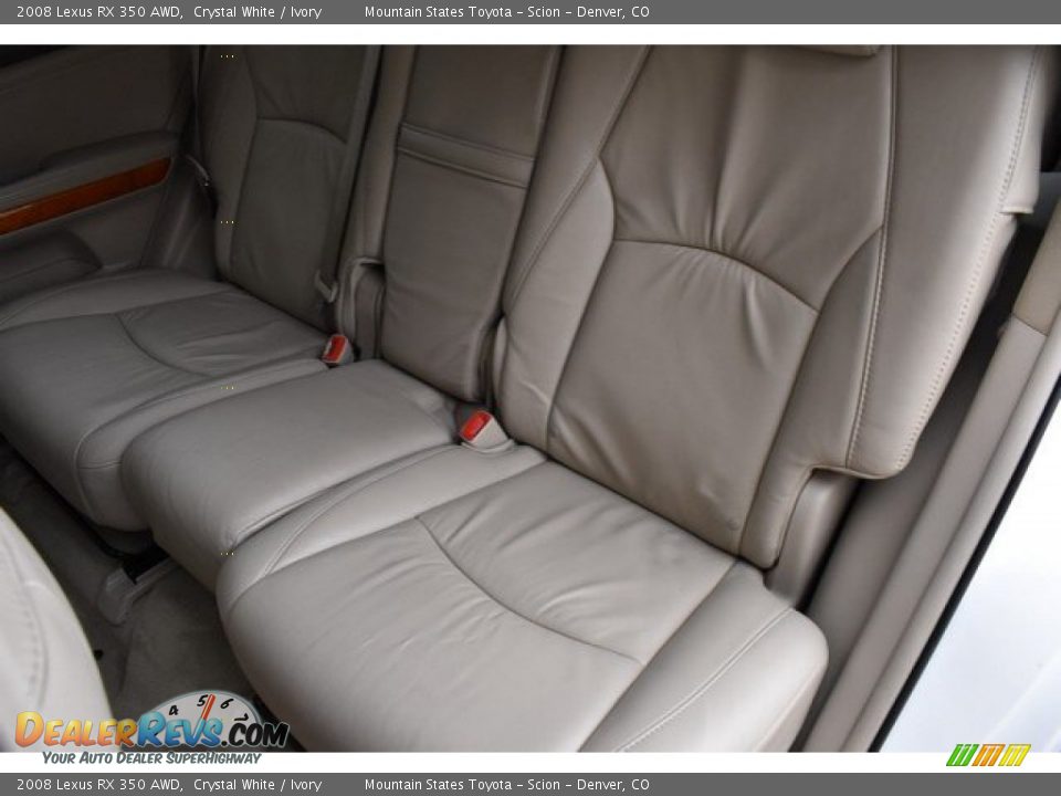 2008 Lexus RX 350 AWD Crystal White / Ivory Photo #22