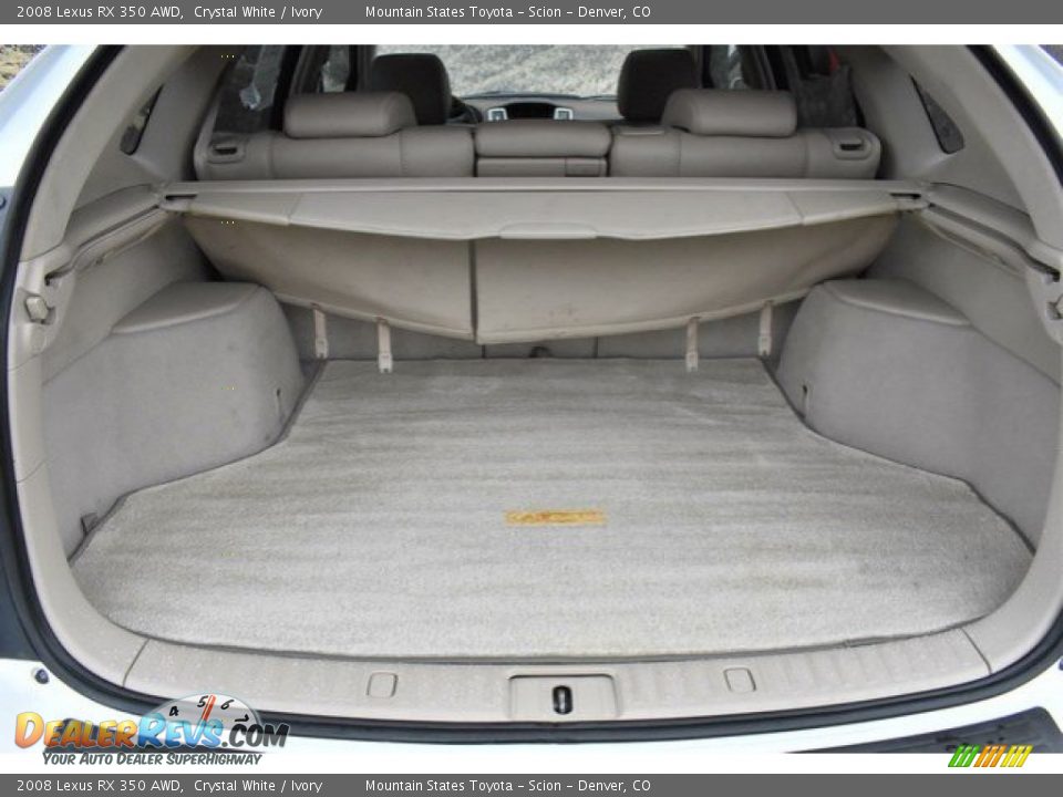 2008 Lexus RX 350 AWD Crystal White / Ivory Photo #27