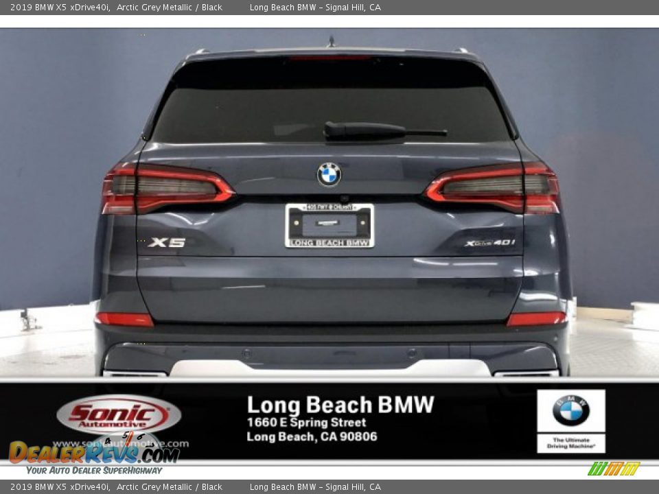 2019 BMW X5 xDrive40i Arctic Grey Metallic / Black Photo #3
