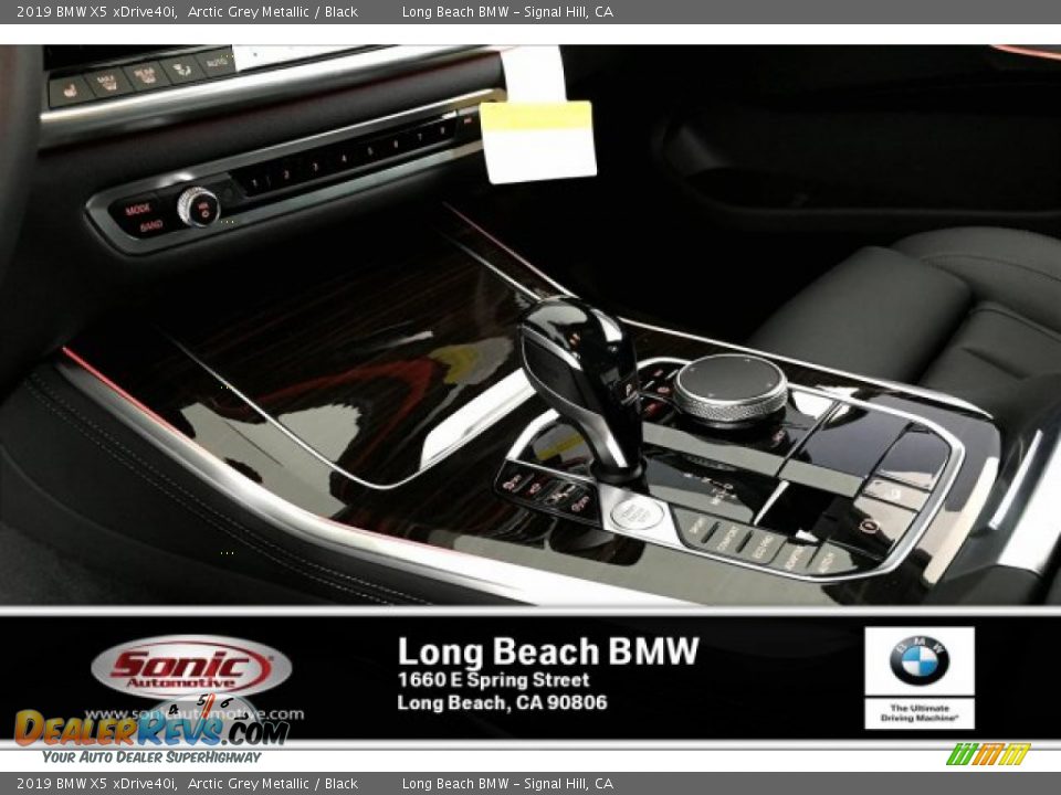 2019 BMW X5 xDrive40i Arctic Grey Metallic / Black Photo #6
