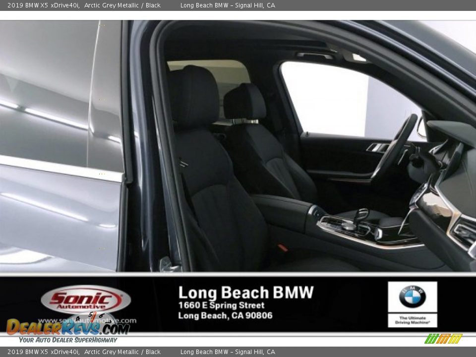 2019 BMW X5 xDrive40i Arctic Grey Metallic / Black Photo #7