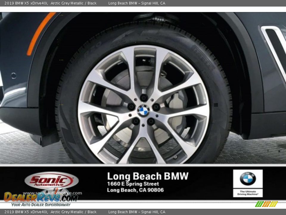 2019 BMW X5 xDrive40i Arctic Grey Metallic / Black Photo #9