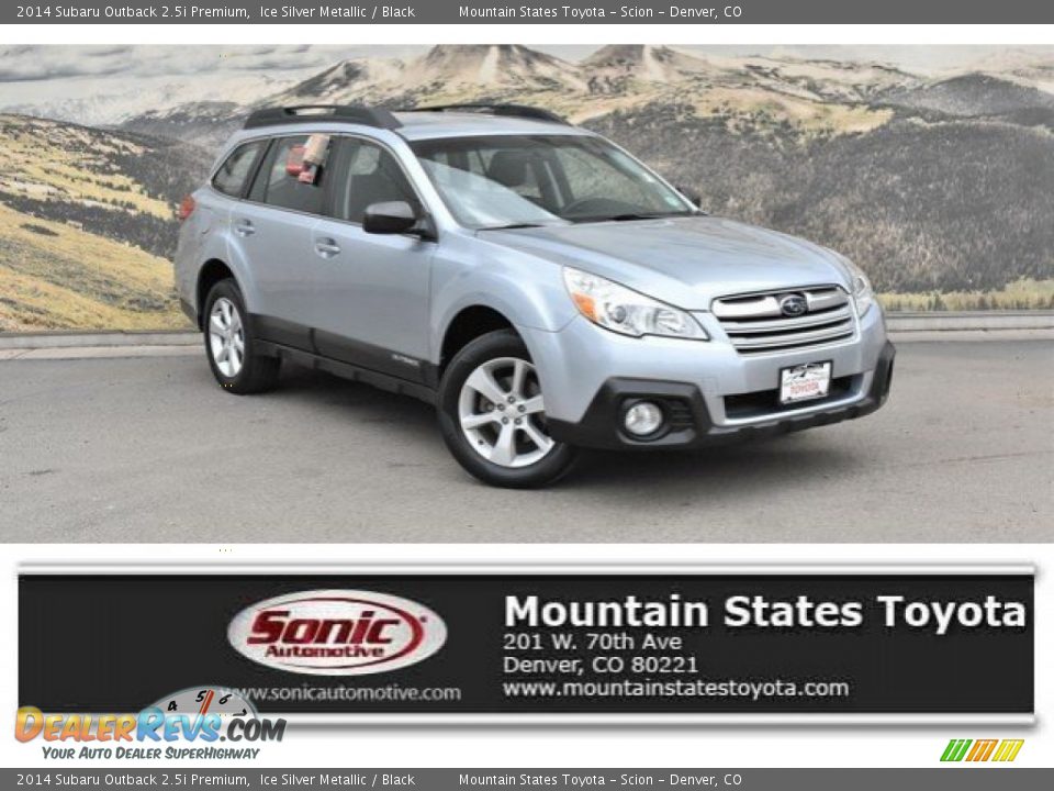 2014 Subaru Outback 2.5i Premium Ice Silver Metallic / Black Photo #1