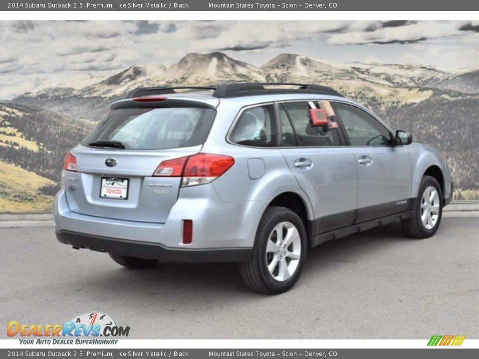 2014 Subaru Outback 2.5i Premium Ice Silver Metallic / Black Photo #3