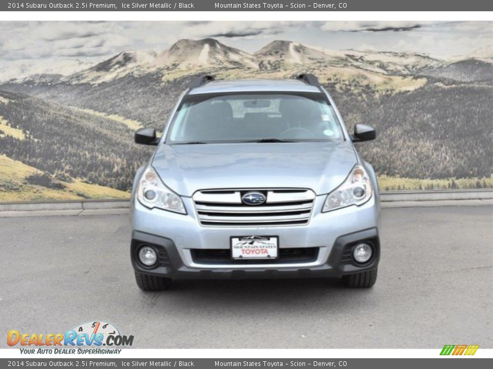 2014 Subaru Outback 2.5i Premium Ice Silver Metallic / Black Photo #4