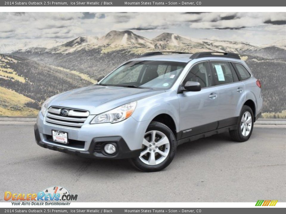 2014 Subaru Outback 2.5i Premium Ice Silver Metallic / Black Photo #5