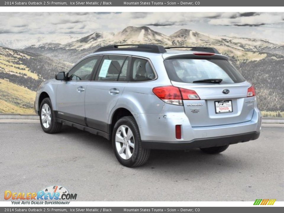 2014 Subaru Outback 2.5i Premium Ice Silver Metallic / Black Photo #7