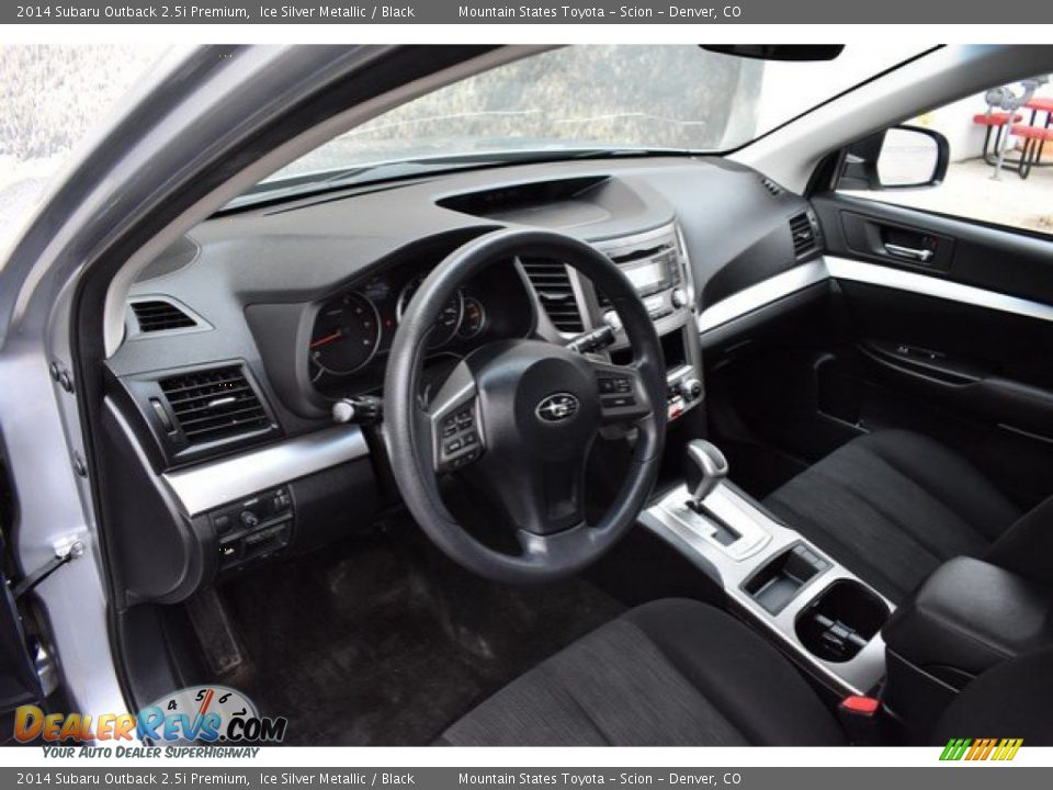 2014 Subaru Outback 2.5i Premium Ice Silver Metallic / Black Photo #10