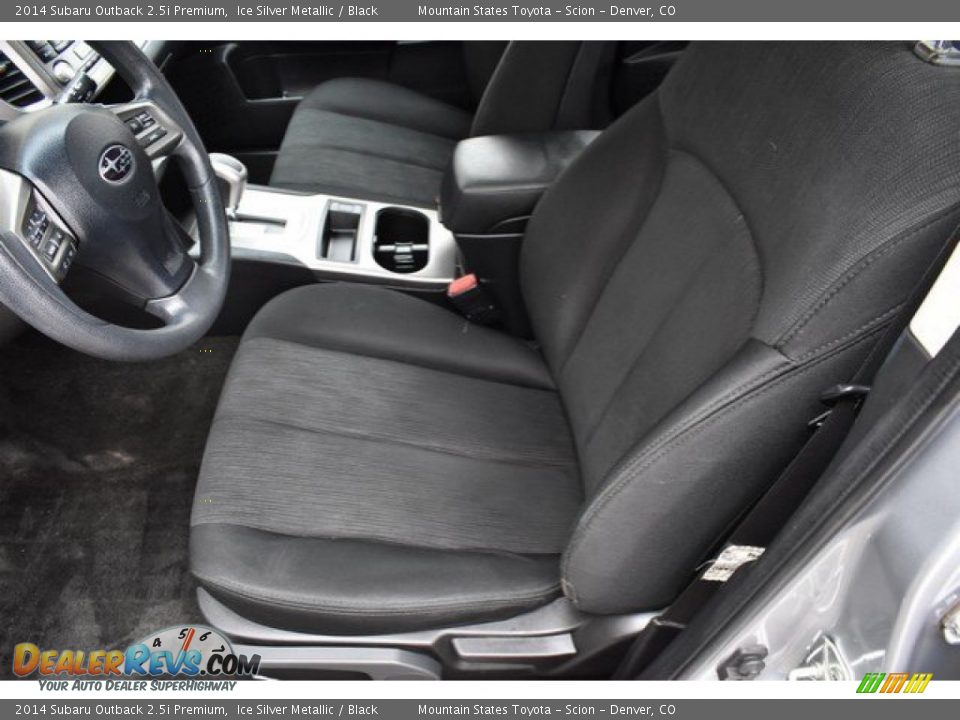 2014 Subaru Outback 2.5i Premium Ice Silver Metallic / Black Photo #11