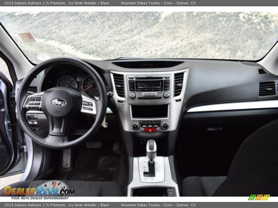 2014 Subaru Outback 2.5i Premium Ice Silver Metallic / Black Photo #13
