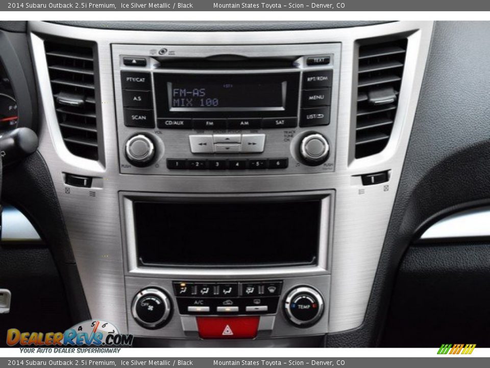2014 Subaru Outback 2.5i Premium Ice Silver Metallic / Black Photo #14
