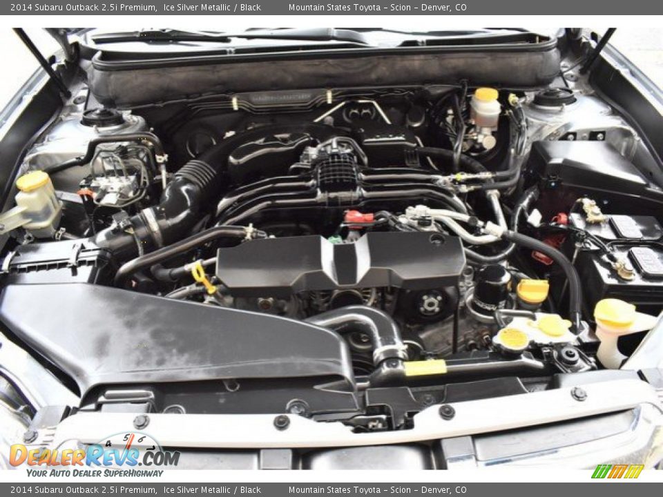 2014 Subaru Outback 2.5i Premium Ice Silver Metallic / Black Photo #27