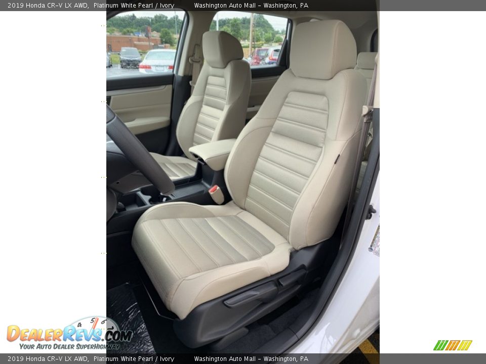 Ivory Interior - 2019 Honda CR-V LX AWD Photo #14