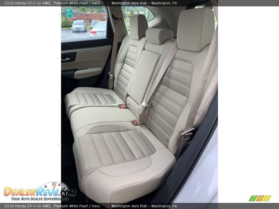 Rear Seat of 2019 Honda CR-V LX AWD Photo #18