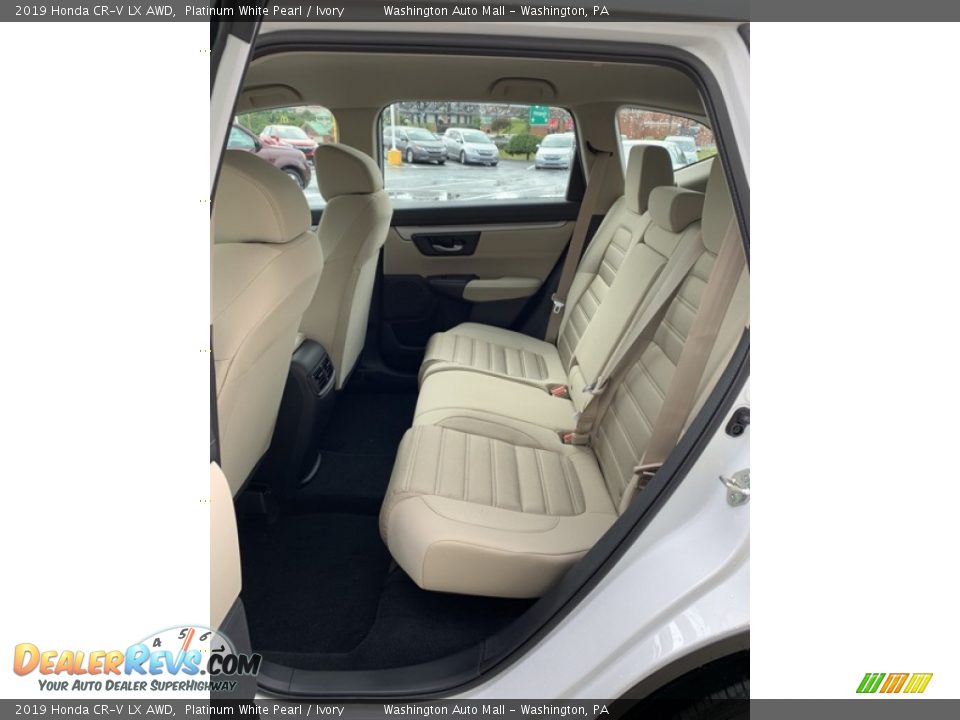 Rear Seat of 2019 Honda CR-V LX AWD Photo #19