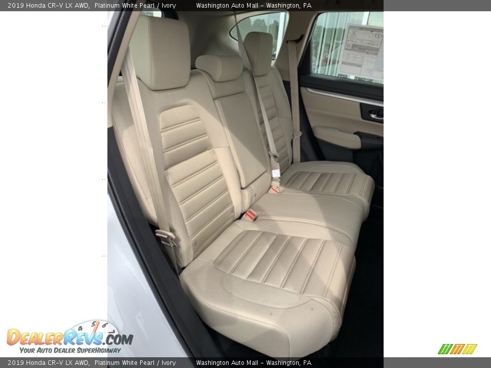 Rear Seat of 2019 Honda CR-V LX AWD Photo #24