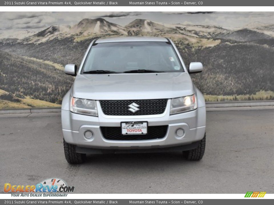 2011 Suzuki Grand Vitara Premium 4x4 Quicksilver Metallic / Black Photo #4