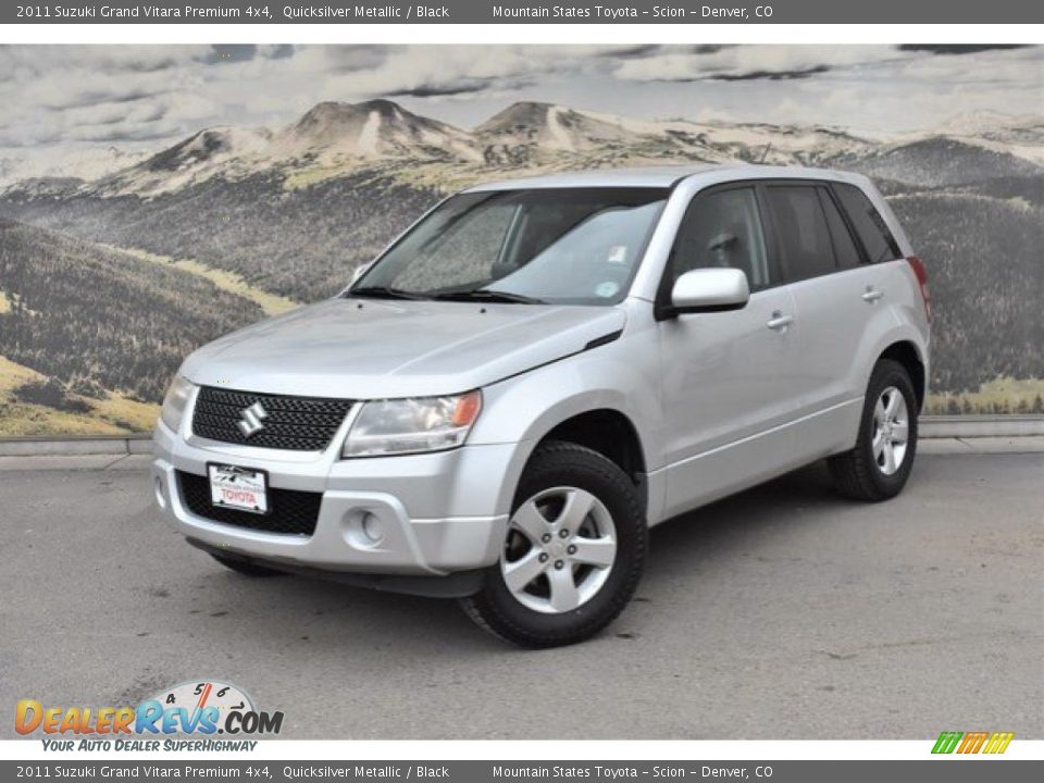 2011 Suzuki Grand Vitara Premium 4x4 Quicksilver Metallic / Black Photo #5