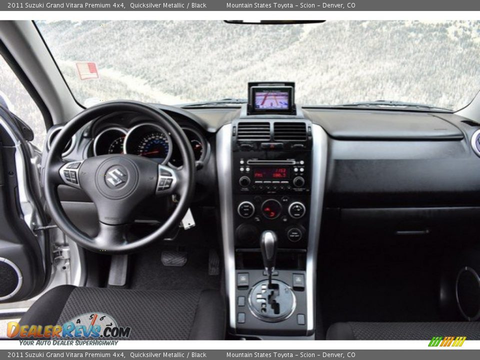 2011 Suzuki Grand Vitara Premium 4x4 Quicksilver Metallic / Black Photo #13